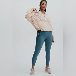 Fabletics - NWT - Ash Cropped Half Zip Jacket (Boxy Fit)